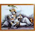 Secret Rendezvous of Radha and Krishna