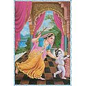 Yashoda and Natkhat Krishna