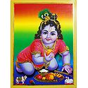 Laddu Gopal- Unframed Poster
