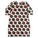 Radha Krishna Print on Off-White Cotton Kurta