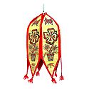 Hanging Palm Leaf  Foldable Lamp Shade