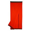 Dark Saffron Plain Cotton Lungi