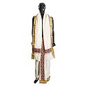 Off-White Cotton Kerala Lungi and Chadar with Floral Border