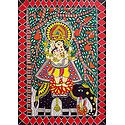 Lord Ganesha Standing on Elephant
