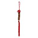 Feng Shui Lucky Coins on Red Tassel - Car Hanging