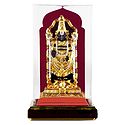 Gold Plated Balaji - Encased in Acrylic Box