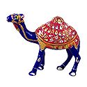 White Metal Multicolor Camel