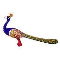 White Metal Multicolor Peacock