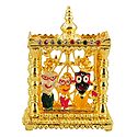 Jagannathdev, Balaram and Subhadra in a Temple