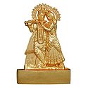 Metal Radha Krishna for Car Dashboard