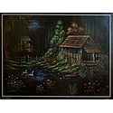 Night Scene in a Village