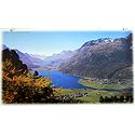 Silvaplana Lake in Engadin - Switzerland - Photo by L.Weber