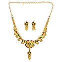 Gold Plated Bridal Necklace Set