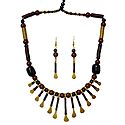 Brass with Copper Designer Necklace Set