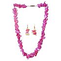 Shell Necklace in Pink