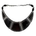 Tibetan Black Stone Necklace