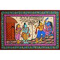 Lakshman Cuts Surpanakha's Nose in Presence of Rama and Sita