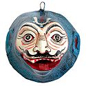 Papier Mache Lion Face for Wall Decoration