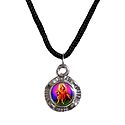 Double Sided Deity Pendant with Black Cord