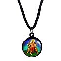 Double Sided Deity Pendant with Black Cord
