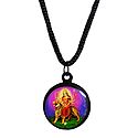 Double Sided Deity Pendant with Black Cord