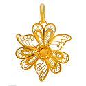 Gold Plated Metal Pendant