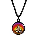 Double Sided Deity Pendant with Black Cord