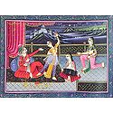 Courtesans Entertain the King