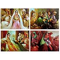 Indian Women - Set of 4 Posters