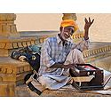 Folk Singer from Rajasthan, India
