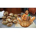 Basket Weaver Picture - Unframed Photo Print on Paper