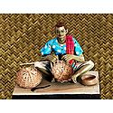 Basket Weaver Photo - Unframed Photo Print on Paper