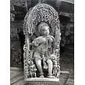 Apsara - Temple Sculpture from Belur, Karnataka, India