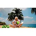 Coconut Seller Photo - Unframed Photo Print on Paper