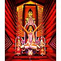 Devi Durga with Family