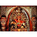 Buddhist Style Durga