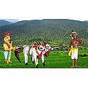 Farmers Picture - Unframed Photo Print on Paper
