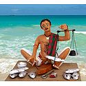 Fish Seller Photo - Unframed Photo Print on Paper