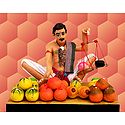 Fruit Seller Photo - Unframed Photo Print on Paper