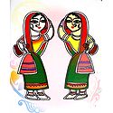 Friends - Photo Print of Jamini Roy Painting