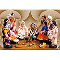 Kannada Marriage Photo - Unframed Photo Print on Paper