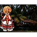 Kathakali Dancer - Unframed Photo Print on Paper