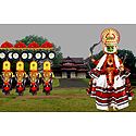 Kathakali Dancer - Unframed Photo Print on Paper 