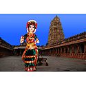 Kuchipudi Dancer - Unframed Photo Print on Paper
