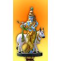 Lord Krishna with Cow