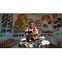 Mask Maker Photo - Unframed Photo Print on Paper
