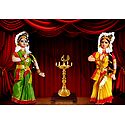 Mohini Attam Dancer - Unframed Photo Print on Paper