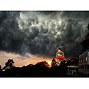 Impending Storm in Mussoorie - Uttarakhand, India
