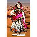 Rajasthani Panihari Photo - Unframed Photo Print on Paper