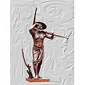 Indian Farmer - Unframed Photo Print on Paper